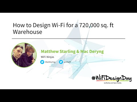 WiFi Ninjas | How to Design Wi-Fi for a 720,000 sq. ft Warehouse