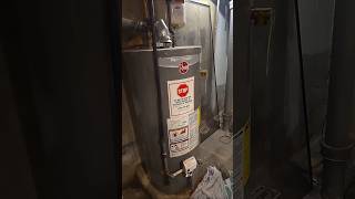 Rheem hot water heater leaking from bottom Part 1