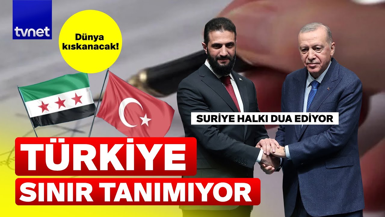 Suriye Türkiye’nin eliyle diriliyor! Bu anlaşma dünyayı kıskandıracak!