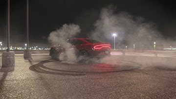 Dodge Charger Burning Tires, VFX, Houdini, Nuke, Sims, Created by Luis Rey Alvarez casadeimpre.com