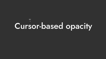 Cursor-based border opacity in UE4