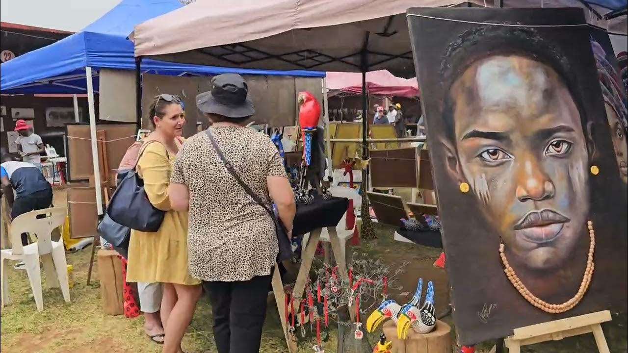 Beautiful Zimbabwe Jacaranda Art Fair in Harare!! YouTube