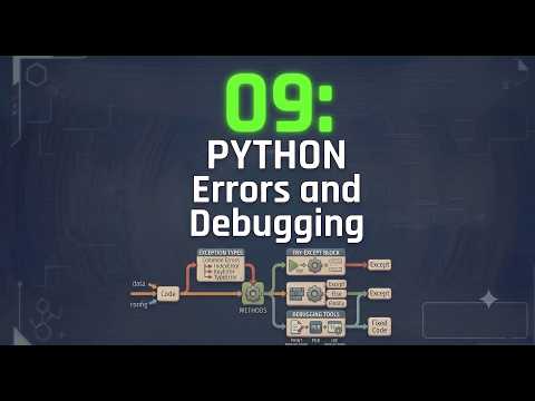Python  09 Errors and Debugging | #pythonprogramming #pythontutorial #python3 #pythonbeginner