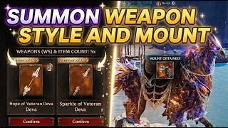 SUMMON LEGEND WS AND MOUNT screenshot 3
