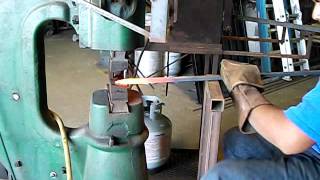 SECURITY IRON CO.MAKING POINTED PICKETS