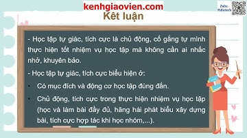 Giáo án powerpoint bài 3: Học tập tự giác, tích cực | GA điện tử công dân 7 kết nối tri thức