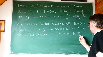 9. Interchanging limits and integrals for uniformly convergent sequences