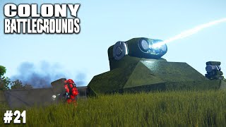Defence Towers Online! - Space Engineers - Colony BATTLEGROUNDS - Ep #21