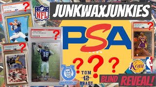 PSA Blind Reveal Tom Brady Peyton Manning & Kobe Bryant Rookie WHAT DID WE GET!?!?!?