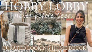 *NEW* HOBBY LOBBY NEVER BEFORE SEEN HOME DECOR 2024 | CURATED YEAR-ROUND HOME DECOR AT HOBBY LOBBY