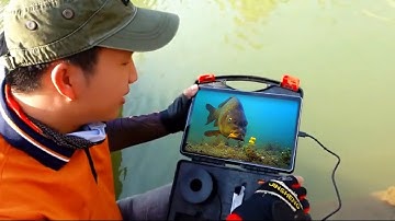 Muốn Nhìn Cá Dưới Nước Để Câu Hiệu Quả Hơn - Máy Dò Cá Soi Cá Dưới Nước Chất Lượng Camera 1080FulHD