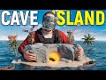 100 days with my secret bunker in a cave on my private island in RUST
