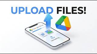 How to Upload Files from Google Drive on Mobile | Google Drive Tutorial