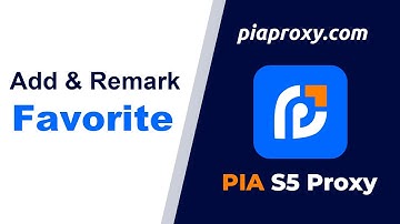 How does PIA Proxy add and remark favorites 😱 Fully compliant Socks5 residential IP 🔥 only 0.05/IP