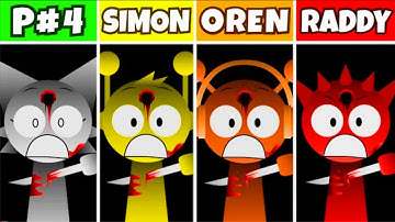 Incredibox Sprunki: Phase 4 But Everyone Is Simon VS Oren VS Raddy