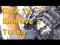 Ford Focus 1.6 TDCI Turbo Removal