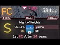 80 yadon  beatmario  night of knights tag4 9634 fc 1  534pp  osu