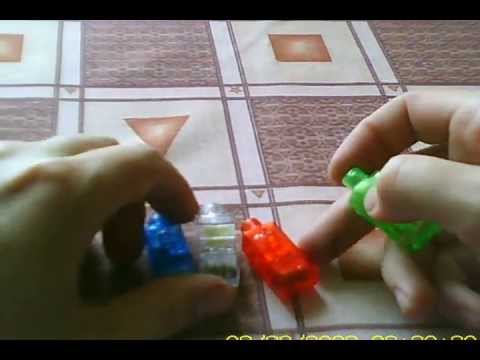 фонарики на пальцы - YouTube