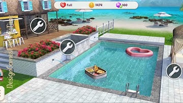 Home Design : Waikiki Life - Level 11 gameplay design decor match logic puzzle casual mobile game
