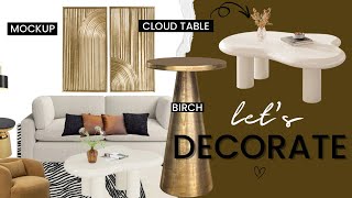 Decorating Diaries Ep. 2| Coffee Table + End Tables #homedecor