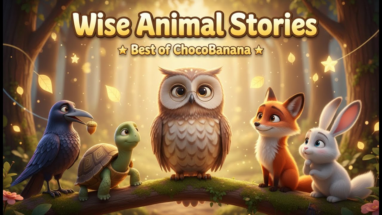 🌟 Wise Animal Stories for Kids | Moral Tales Compilation | Best of ChocoBanana 🐾🦉🐯