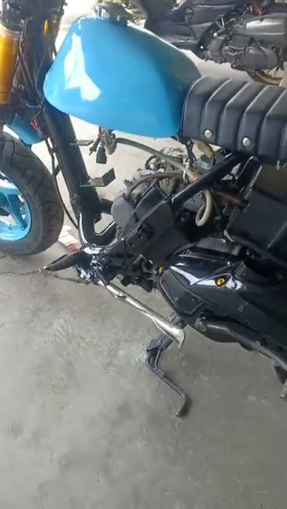 YAMAHA MIO MENJADI HONDA MONKEY # minibike #hondamonkey125