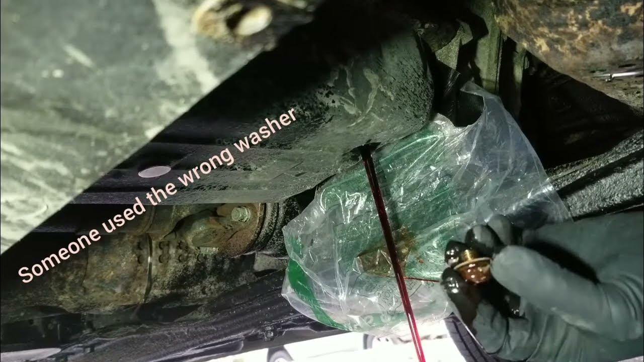 Transmission fluid replacement on Lexus Lx470 (land Cruiser) YouTube