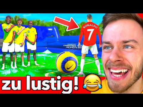 The ULTIMATE SLIP & SLIDE SOCCER TOURNAMENT! 👀😂 (too funny!!)