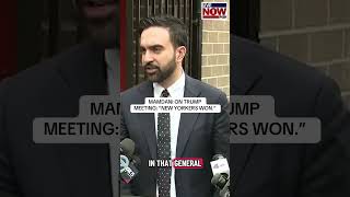 Zohran Mamdani answered questions Sunday about his Oval Office meeting with President Trump. #news