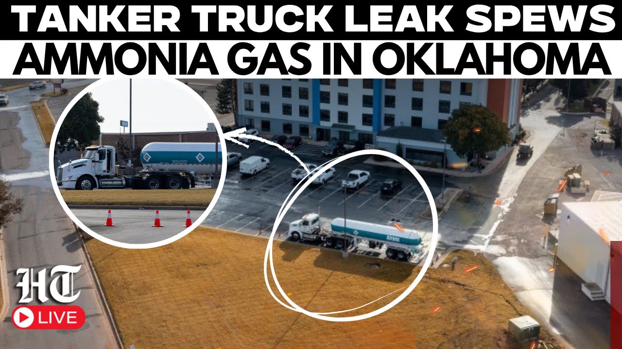 LIVE: Ammonia Gas Leak In Oklahoma Forces Mass Evacuation, Sends Dozens ...