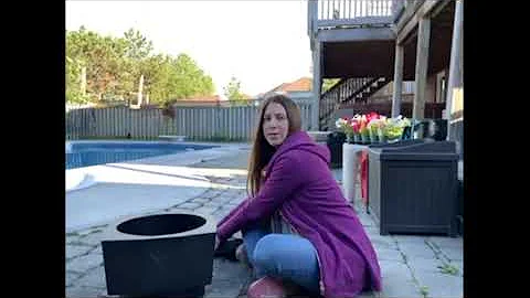 Vermont Castings Wood Pellet Low Smoke Fire Pit video review by Heather