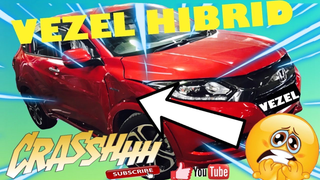 Body repair HONDA VEZEL HIBRID YouTube