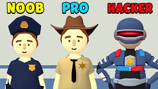 NOOB vs PRO vs HACKER - Let's Be Cops 3D screenshot 5