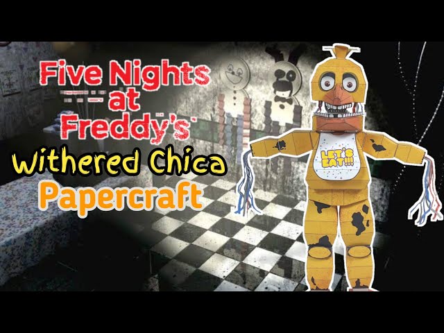 Compra online de Fnaf 2 Withered Chica Five Nights At Freddy's 2