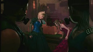 Final Fantasy 7 Remake : Cloud and Aerith Lured into Corneo Gas Trap