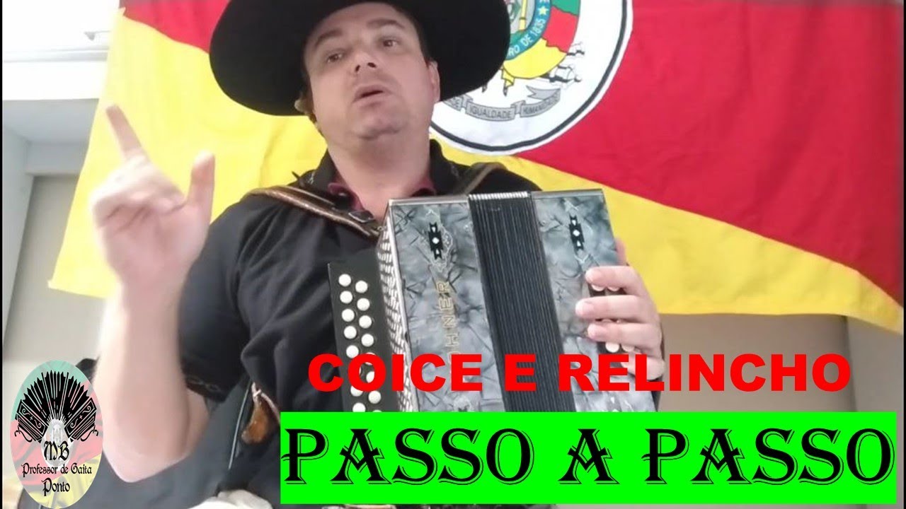 Coice e relincho - passo a passo