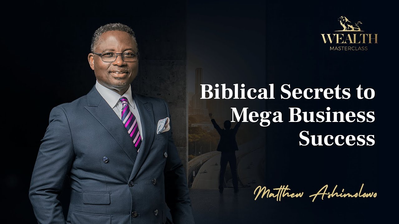 Biblical Secrets to Mega Business Success - YouTube