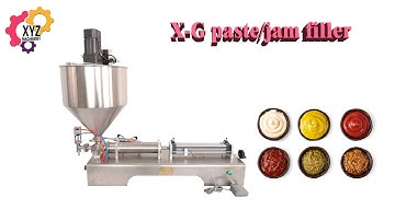 XYZ Automatic Jam Jar Filling Machine-Jam Jar Filling Machine