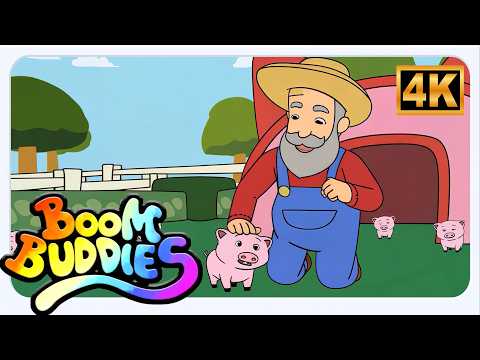 Old MacDonald Had a Farm | Animal Sounds Song for Kids