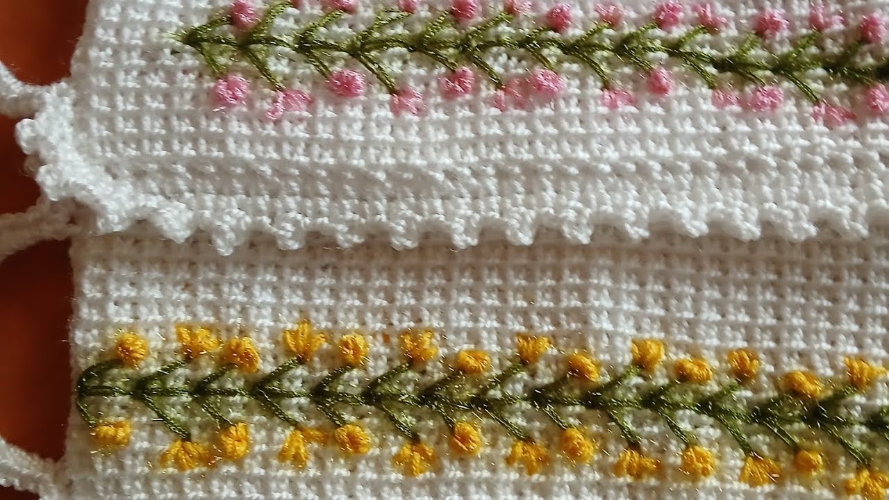 Çeyizlik lif modeli #Tunusörgüsü #Uzunlif #Crochet #Keselif