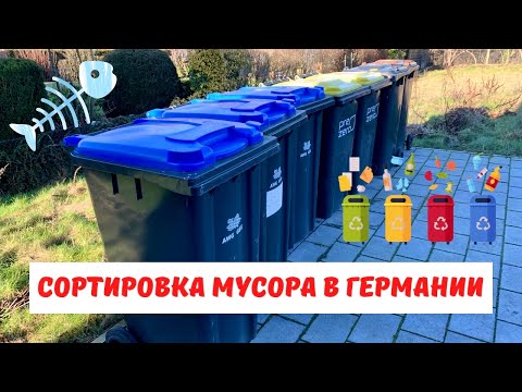 ВЛОГ🇩🇪 Сортировка мусора в Германии! - что и куда выбрасывать? - Жизнь в Германии