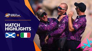 Watch Scotland vs Italy Match Highlights, T20 World Cup 2026 Match 7th