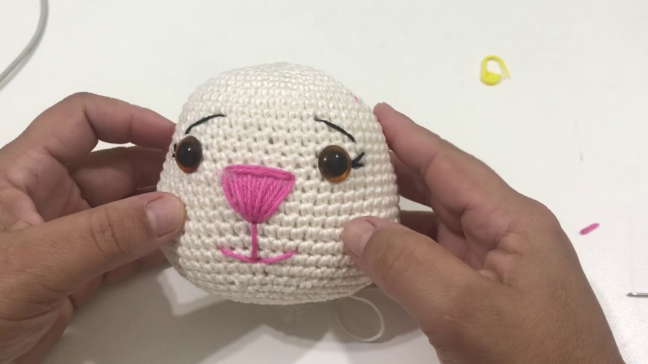 Coelho porta chocolate Passo 3