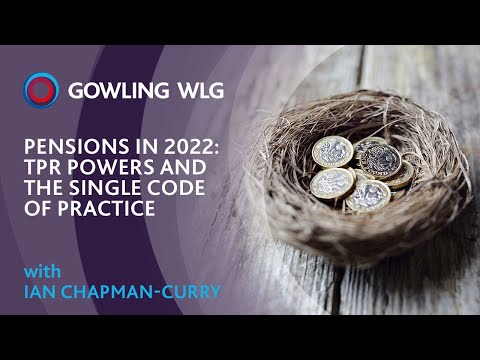 Pensions in 2022: TPR powers and the single code of practice