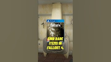 When you always walked past this rare item in Fallout 4 #fallout4gameplay #fallout4 #shorts