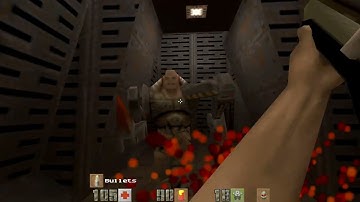 Quake II - PC - U2 - L1: Ammo Depot (Part 1) - [Nightmare!] - 100%