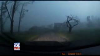 Driver from Reece City Gets Caught in Easter Sunday Storms