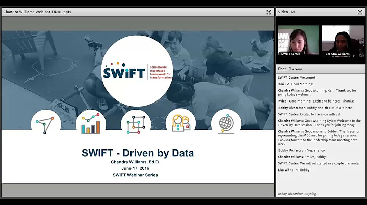 Chandra Williams Webinar  Using Data to Improve St...