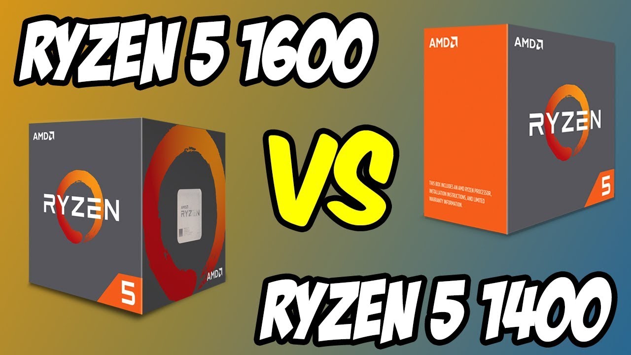 💥Ryzen 5 1600 vs Ryzen 5 1400 🔥Benchmarks + Gaming Test! 🎮 [4K]