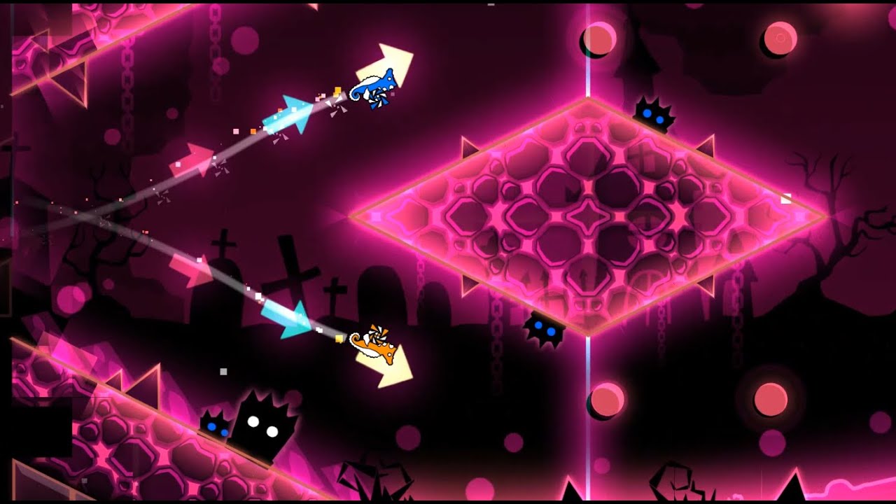 [Geometry dash] (Medium Demon) Pandemonium 100% by Superopi